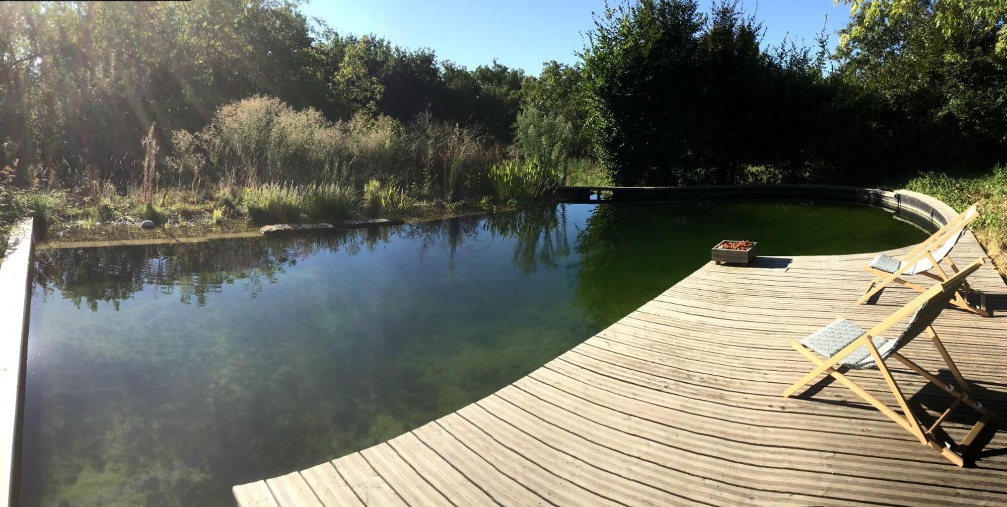 Ecolieu Le Chant Du Temps Bed & Breakfast Saint-Usuge Eksteriør bilde